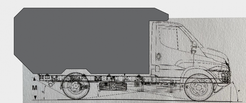 Studie Iveco Daily 4x4 55S Fahrgestell von Alphabock