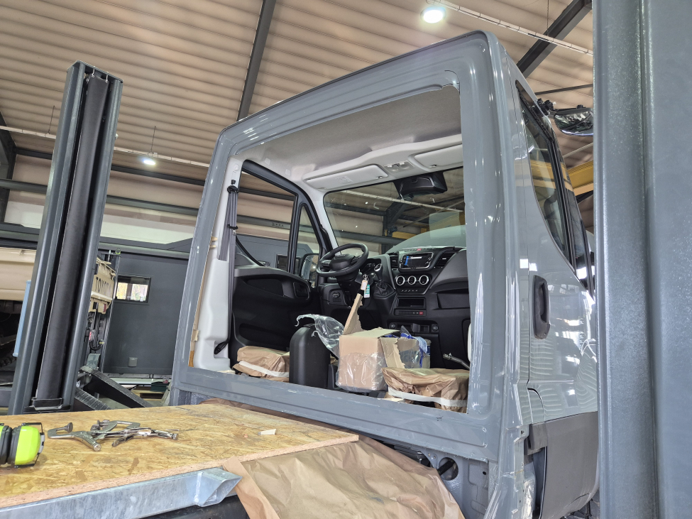 Iveco Daily 4x4 ohne Heckwand