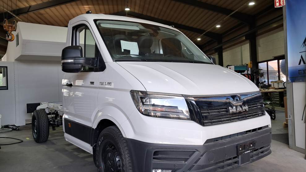 MAN TGE 4x4 als Fernreisemobil