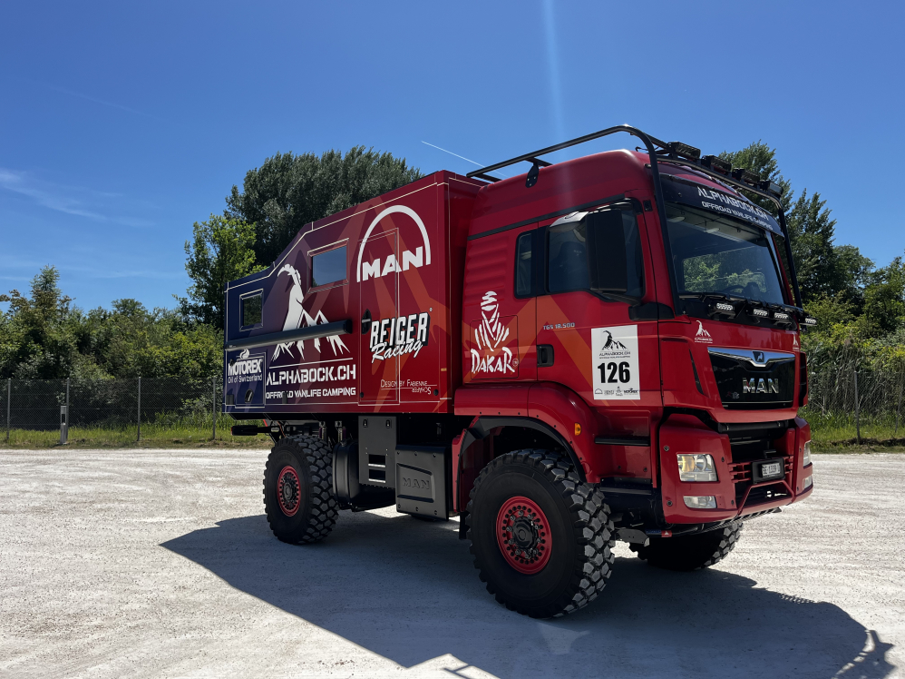 MAN TGS 4x4 Rallye Fernreisefahrzeug